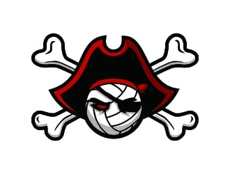 Pirates logo design by rizuki