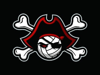 Pirates logo design by rizuki
