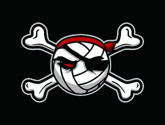 Pirates logo design by rizuki