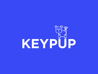 Keypup logo design by luckyprasetyo