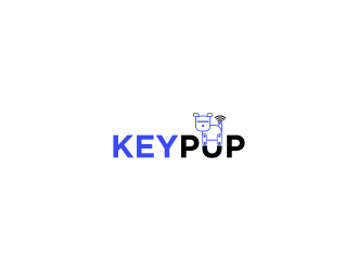Keypup logo design by luckyprasetyo