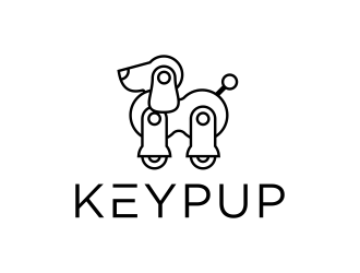 Keypup logo design by scolessi