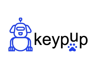 Keypup logo design by mewlana