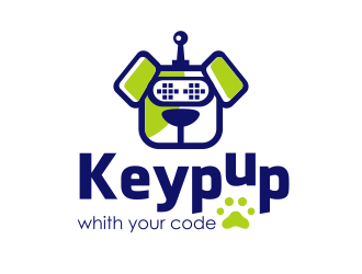 Keypup logo design by serprimero