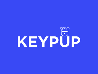 Keypup logo design by luckyprasetyo
