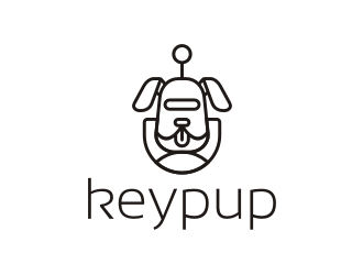 Keypup logo design by restuti