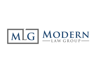 Modern Law Group logo design by puthreeone
