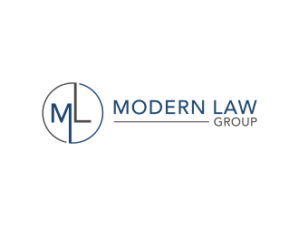 Modern Law Group logo design by BlessedArt