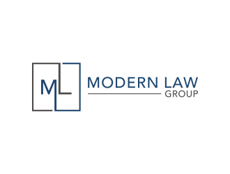 Modern Law Group logo design by BlessedArt