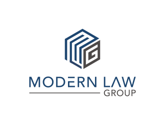 Modern Law Group logo design by BlessedArt