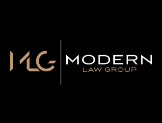 Modern Law Group logo design by Suvendu