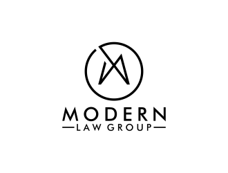 Modern Law Group logo design by changcut