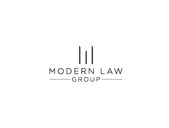Modern Law Group logo design by my!dea