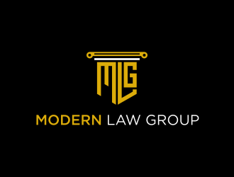 Modern Law Group logo design by Msinur