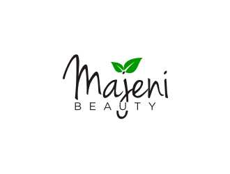 Majeni Beauty  logo design by zizou