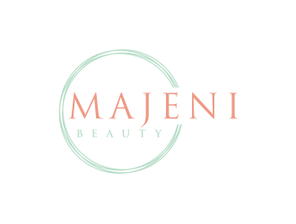 Majeni Beauty  logo design by bricton