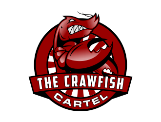 The Crawfish Cartel  logo design by Kruger