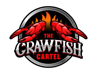 The Crawfish Cartel  logo design by daywalker