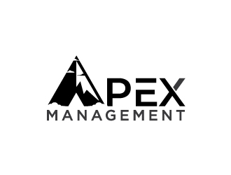 Apex Management logo design by yans
