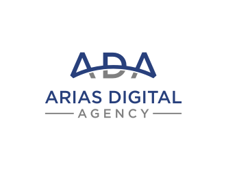 Arias Digital Agency logo design by mbamboex