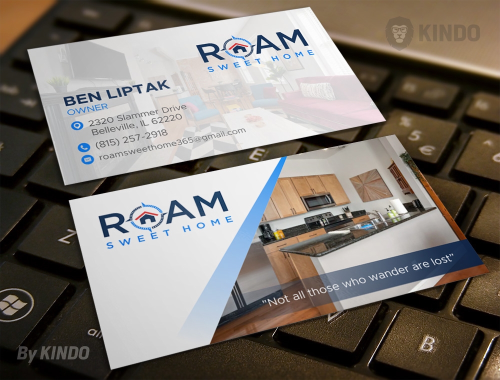 Roam Sweet Home logo design by Kindo