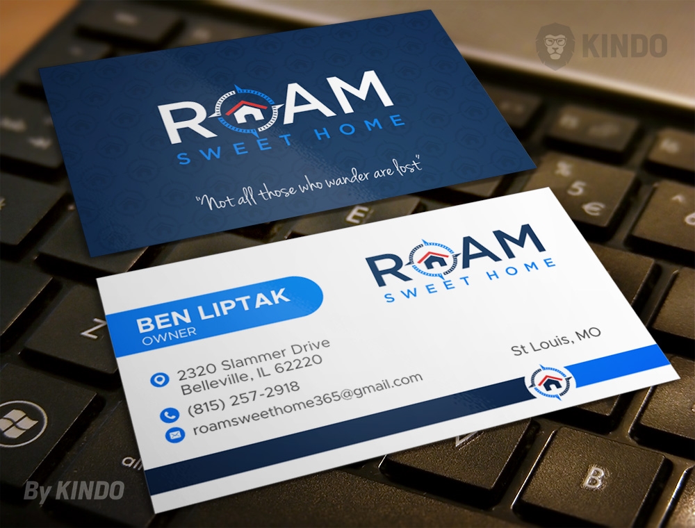 Roam Sweet Home logo design by Kindo