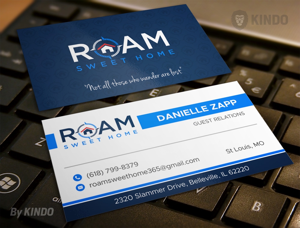 Roam Sweet Home logo design by Kindo