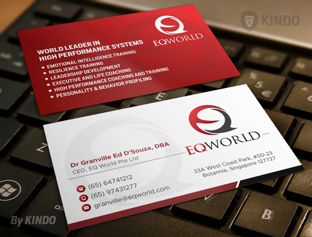 EQ World logo design by Kindo
