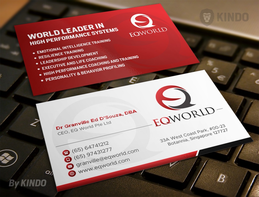 EQ World logo design by Kindo