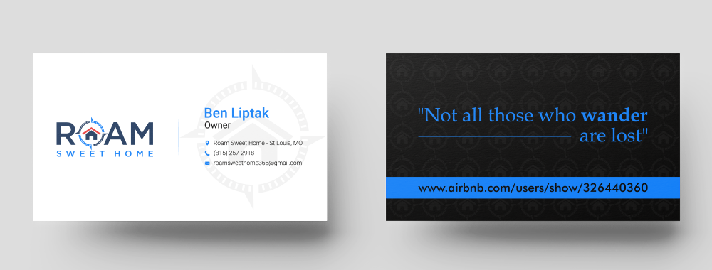 Roam Sweet Home logo design by Soufiane