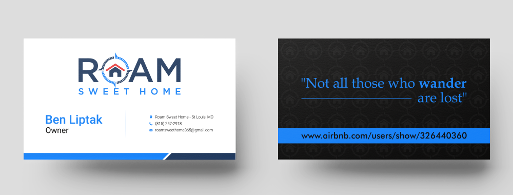 Roam Sweet Home logo design by Soufiane