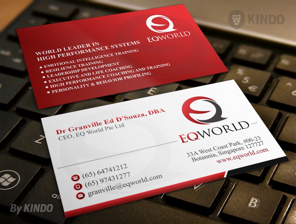 EQ World logo design by Kindo