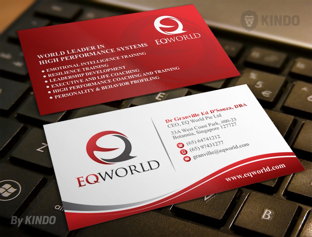 EQ World logo design by Kindo