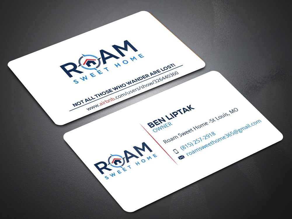Roam Sweet Home logo design by Gelotine