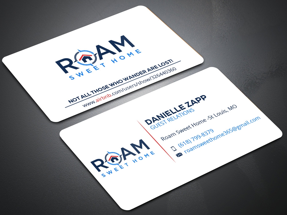 Roam Sweet Home logo design by Gelotine