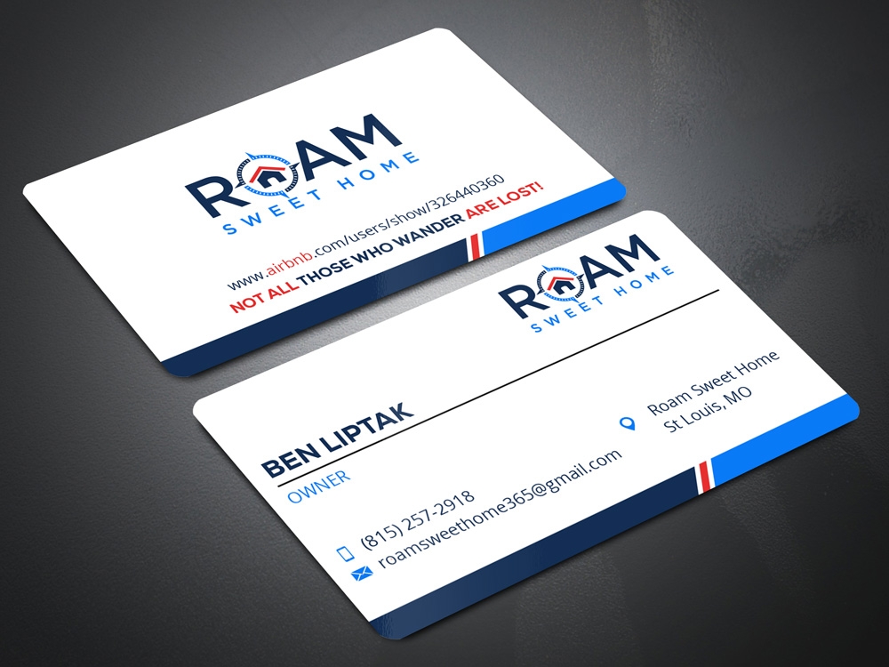 Roam Sweet Home logo design by Gelotine