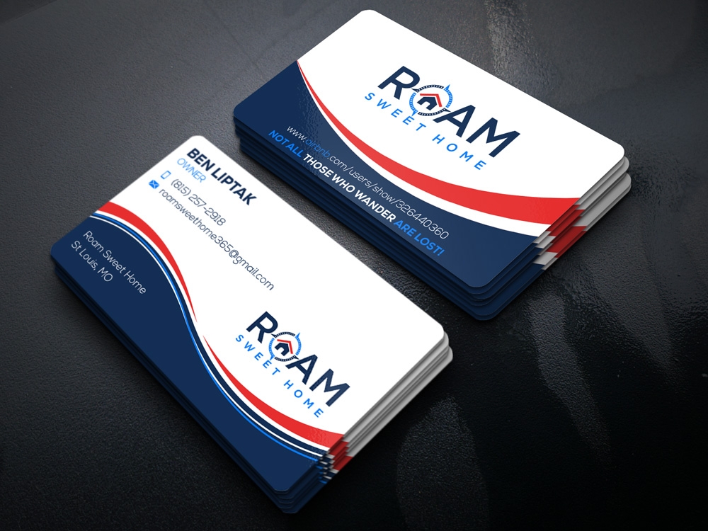 Roam Sweet Home logo design by Gelotine