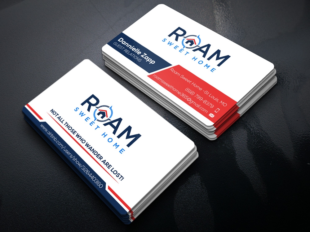 Roam Sweet Home logo design by Gelotine