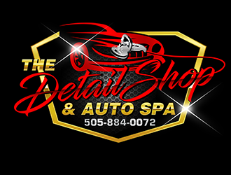 THE DETAIL SHOP & AUTO SPA logo design by 3Dlogos