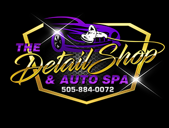 THE DETAIL SHOP & AUTO SPA logo design by 3Dlogos