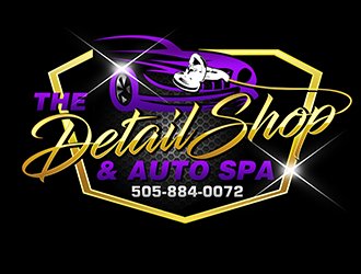 THE DETAIL SHOP & AUTO SPA logo design by 3Dlogos