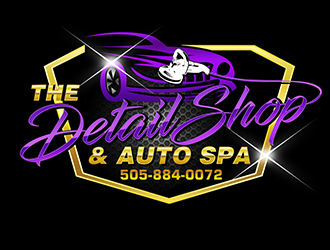THE DETAIL SHOP & AUTO SPA logo design by 3Dlogos