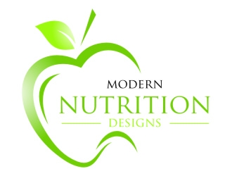 Modern Nutrition Designs logo design by jetzu