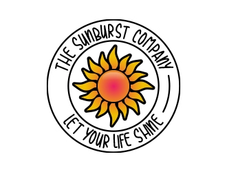 The Sunburst Company - Let Your Life Shine.  logo design by MarkindDesign