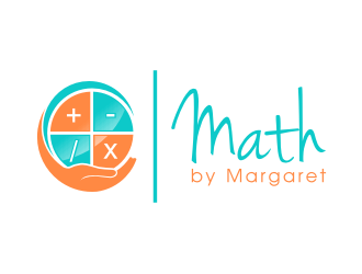 Math by Margaret LLC logo design by Landung