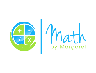 Math by Margaret LLC logo design by Landung