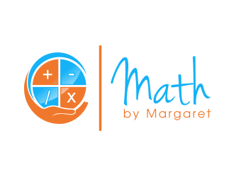 Math by Margaret LLC logo design by Landung
