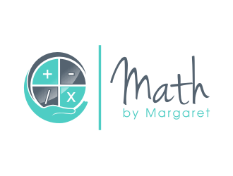 Math by Margaret LLC logo design by Landung