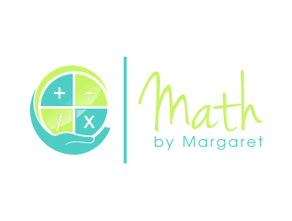 Math by Margaret LLC logo design by Landung