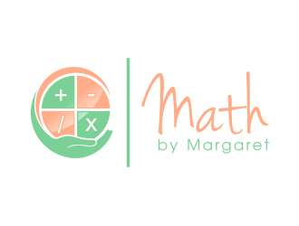 Math by Margaret LLC logo design by Landung